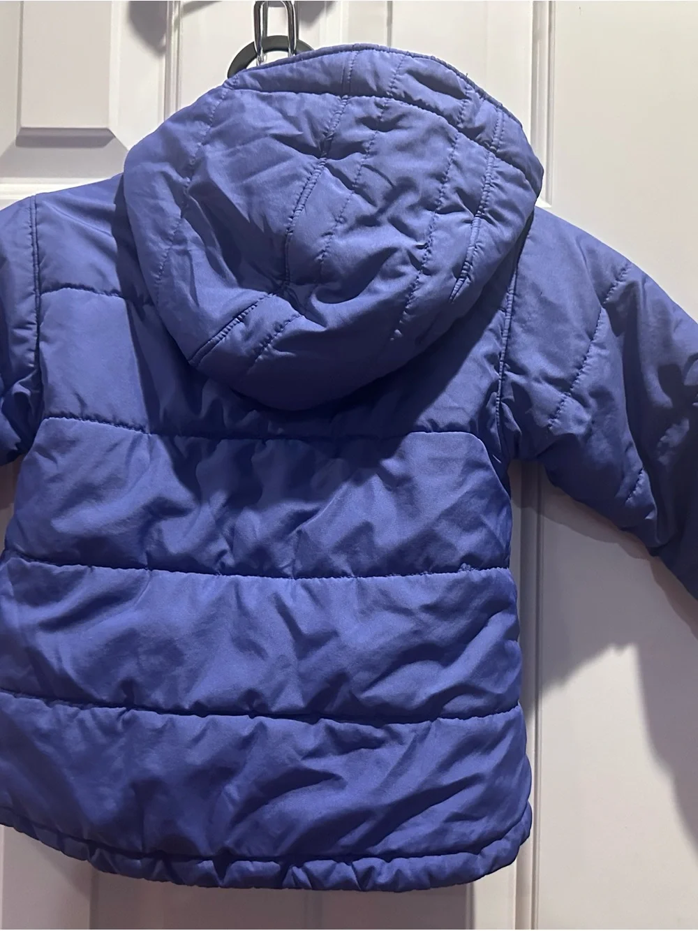 Columbia Girls' reversible Puffer Jacket in Purple - 3T toddler